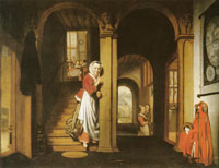 Nicolaes Maes The eavesdropper